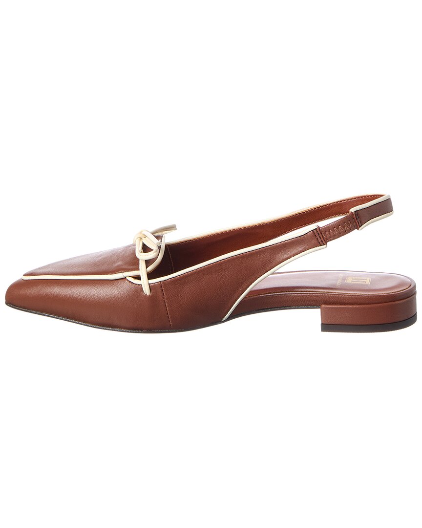M By Bruno Magli Marta Leather Slingback Loafer