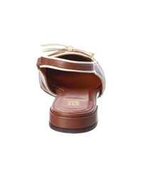 M By Bruno Magli Marta Leather Slingback Loafer