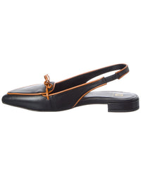 M By Bruno Magli Marta Leather Slingback Loafer