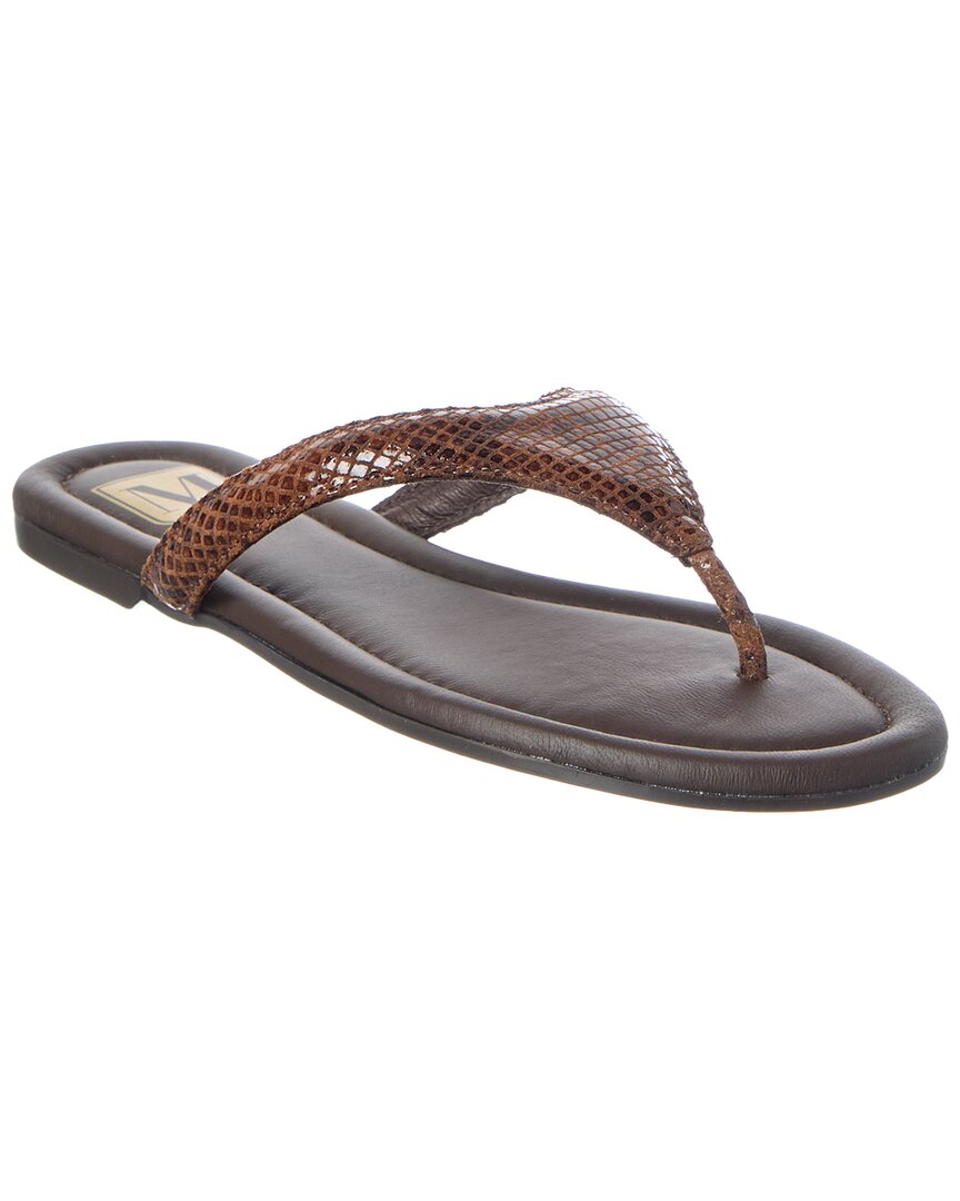 M By Bruno Magli Malora Leather Sandal