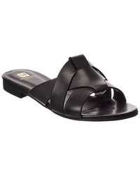 M by Bruno Magli M By Bruno Magli Andria Leather Flat Sandal