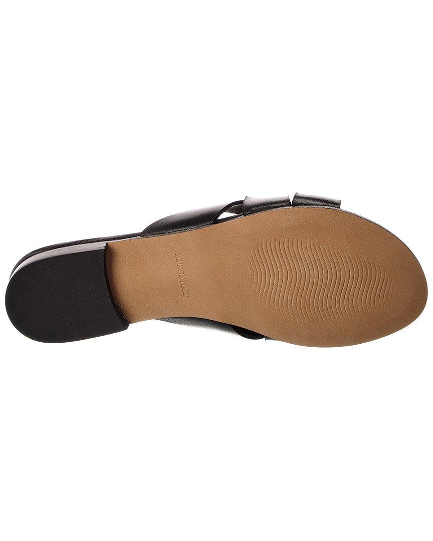 M by Bruno Magli M By Bruno Magli Andria Leather Flat Sandal