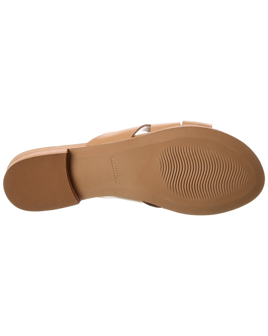 M by Bruno Magli M By Bruno Magli Andria Leather Flat Sandal
