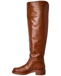 Stuart Weitzman Celia Leather Over-The-Knee Riding Boot
