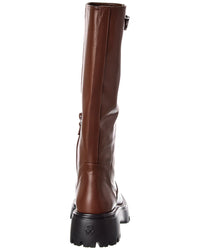 Stuart Weitzman Emerson Buckle Leather Knee-Boot