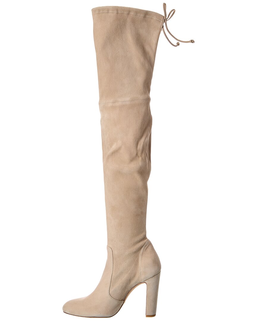 Stuart Weitzman Vidaland 100 Suede Over-The Knee Boot