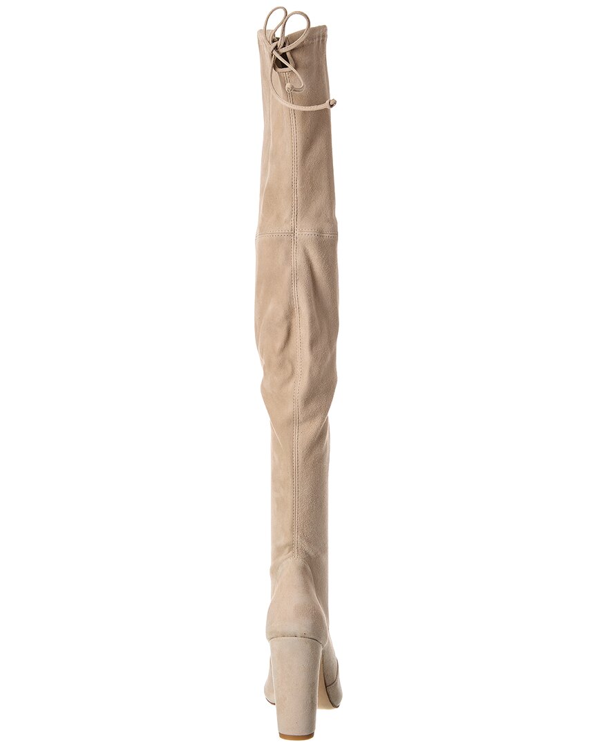 Stuart Weitzman Vidaland 100 Suede Over-The Knee Boot