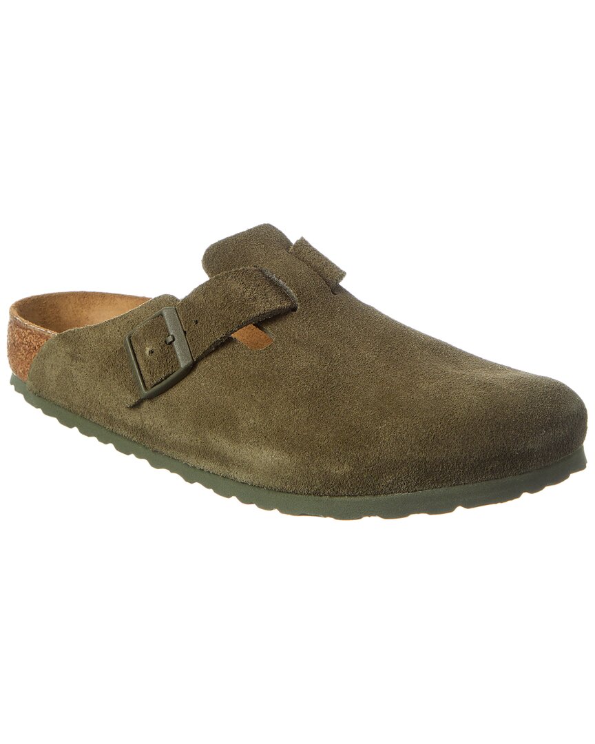 Birkenstock Boston Bs Suede Clog