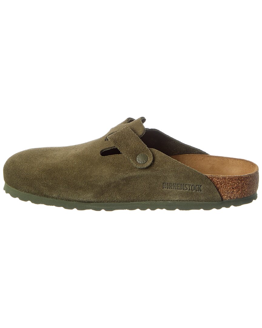 Birkenstock Boston Bs Suede Clog