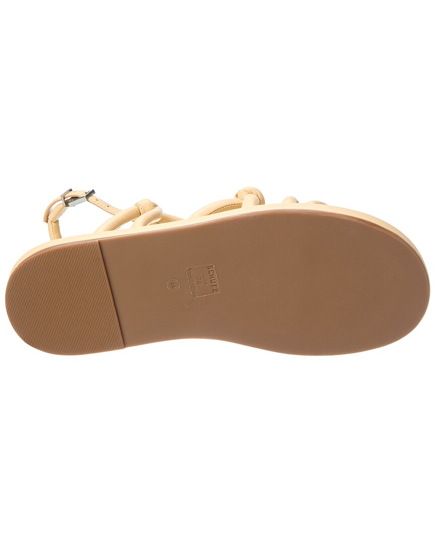 Schutz Janet Leather Flatform