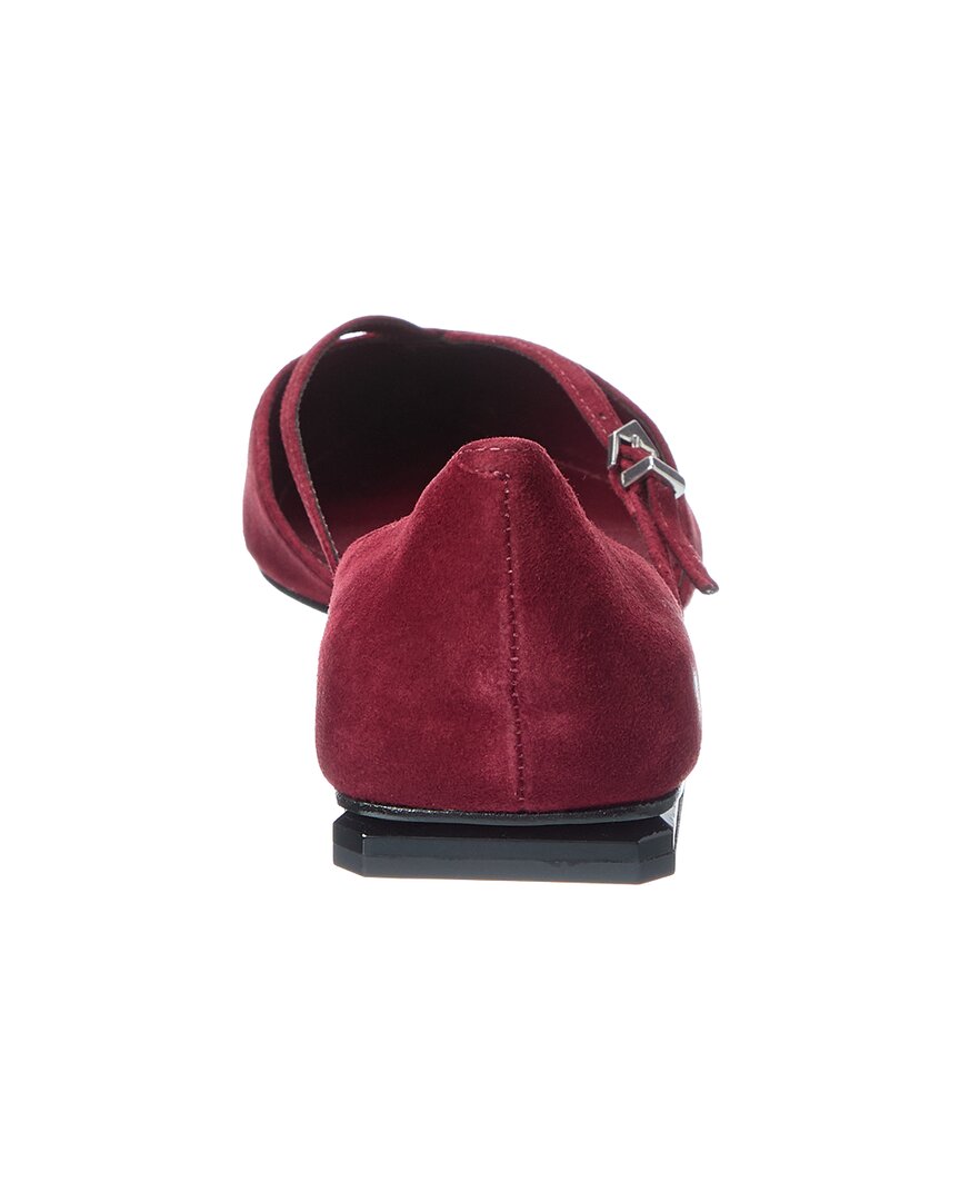Schutz Rue Suede Flat