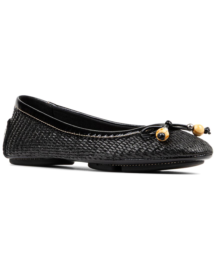 Donald Pliner Rosita Raffia Ballerina