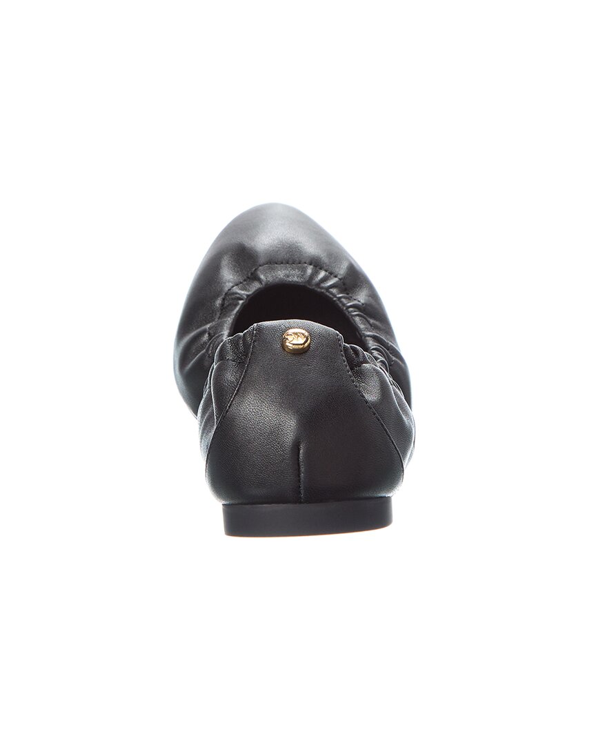 Stuart Weitzman Gabby Scrunch Rivet Leather Flat