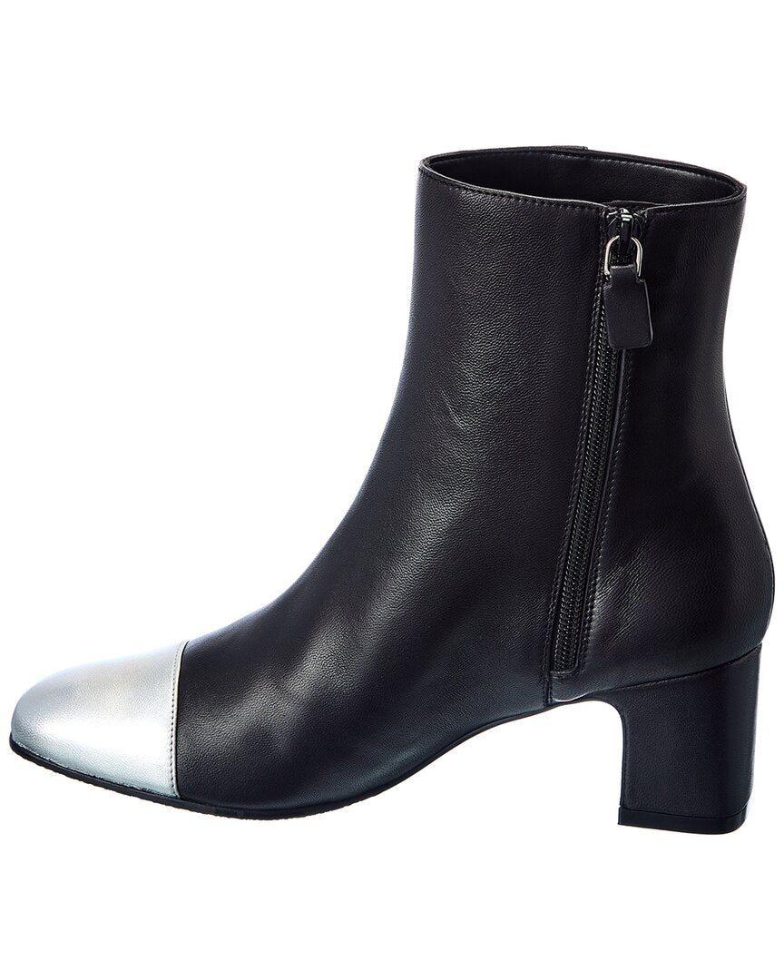 Stuart Weitzman Milla 60 Leather Bootie