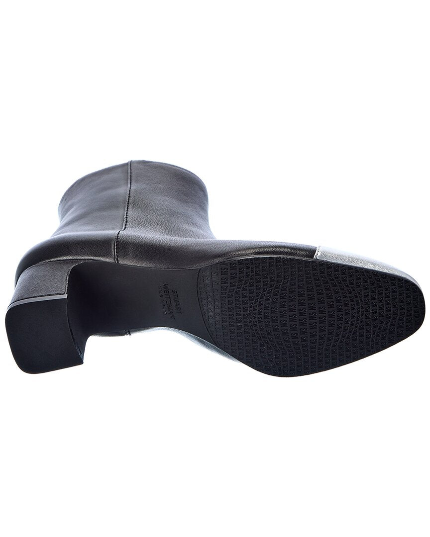 Stuart Weitzman Milla 60 Leather Bootie