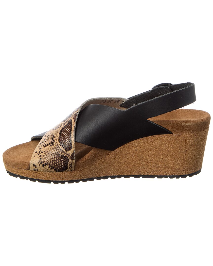 Papillio By Birkenstock Samira Narrow Leather Wedge Sandal
