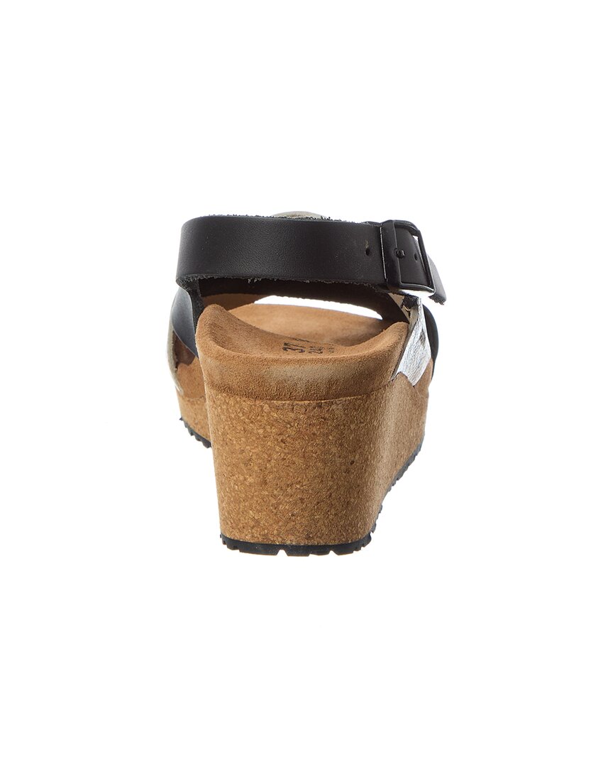Papillio By Birkenstock Samira Narrow Leather Wedge Sandal