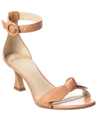 Alexandre Birman Clarita Buckle 60 Leather Sandal