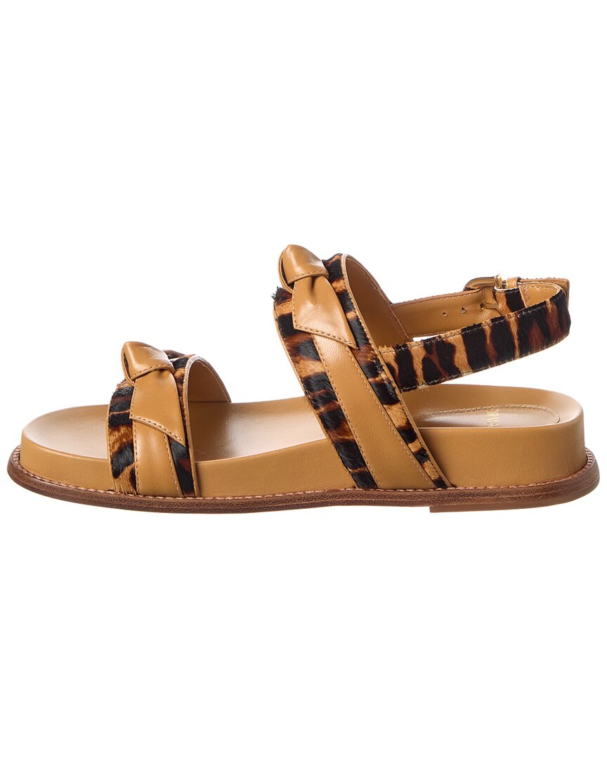 Alexandre Birman Sport Haircalf & Leather Sandal