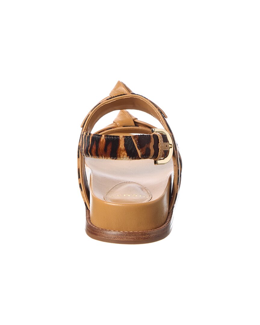 Alexandre Birman Sport Haircalf & Leather Sandal