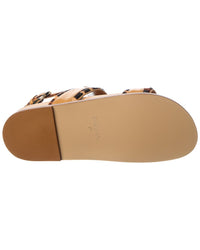 Alexandre Birman Sport Haircalf & Leather Sandal