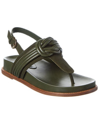 Alexandre Birman V 40 Leather Sandal