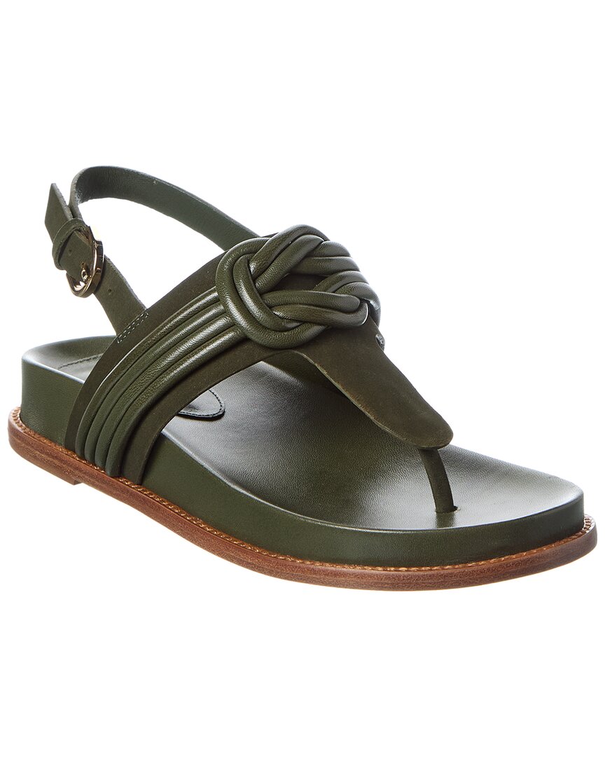 Alexandre Birman V 40 Leather Sandal