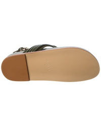 Alexandre Birman V 40 Leather Sandal