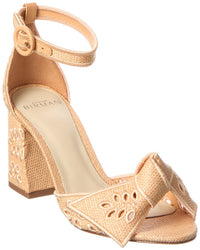 Alexandre Birman Maxi Clarita Embroidery 75 Raffia & Leather Sandal