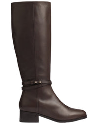 Lk Bennett Bena Leather Knee Boot