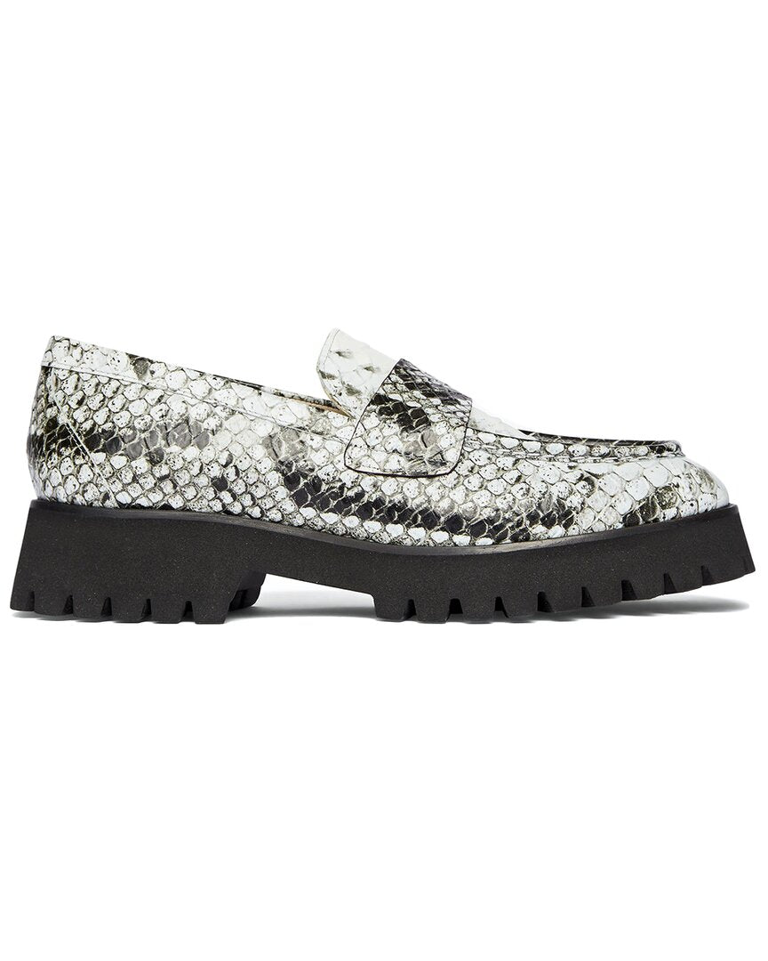 Freda Salvador Hana Leather Loafer Black