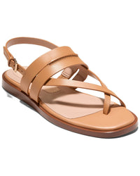 Cole Haan Go-To Estella Flat Leather Thong Sandal
