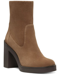 Stuart Weitzman Bethenny 80 Suede Zip Bootie