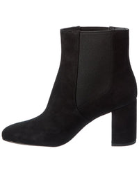 Stuart Weitzman Celina 75 Suede Chelsea Bootie