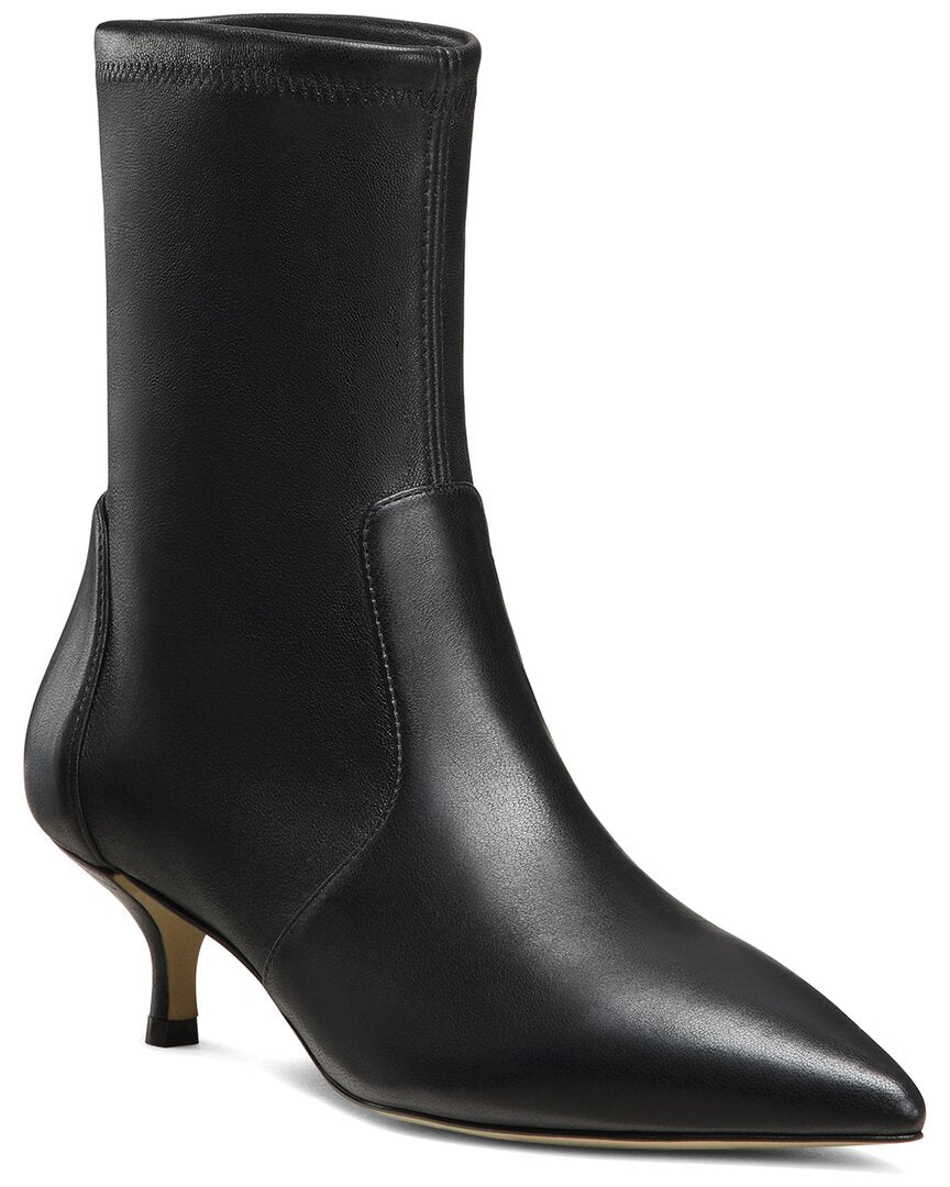 Stuart Weitzman Mara 50 Leather Bootie