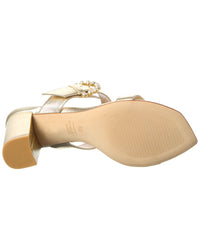 Stuart Weitzman Piper 75 Block Leather Sandal