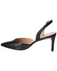 Stuart Weitzman Ryder 75 Leather Slingback Pump