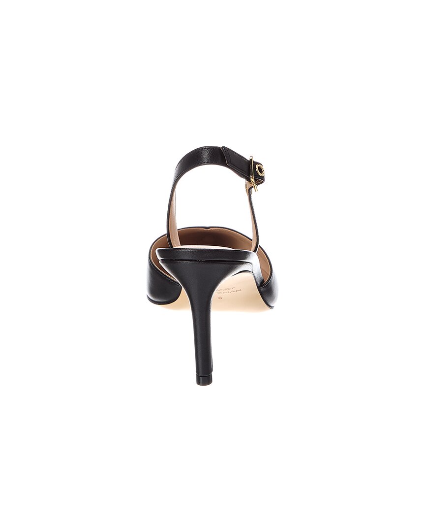 Stuart Weitzman Ryder 75 Leather Slingback Pump