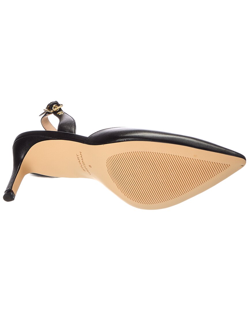 Stuart Weitzman Ryder 75 Leather Slingback Pump
