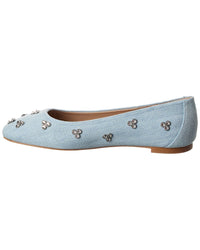 Stuart Weitzman Tammy Denim Ballet Flat