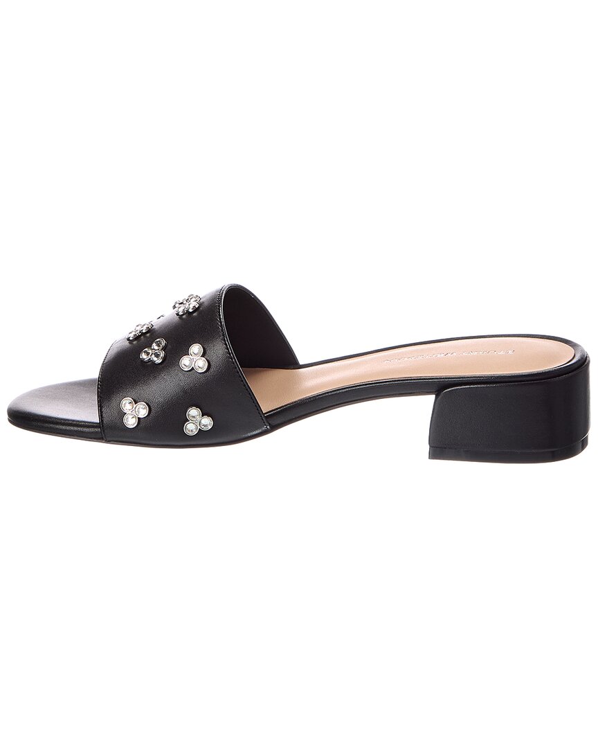 Stuart Weitzman Tammy Block 35 Leather Sandal