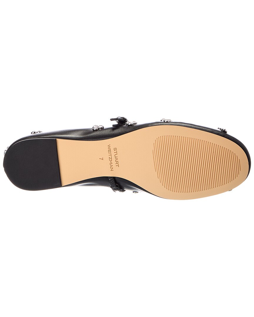Stuart Weitzman Tammy Leather Mary Jane Ballet Flat