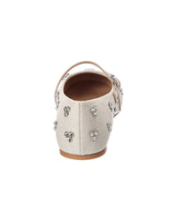 Stuart Weitzman Tammy Linen Mary Jane Ballet Flat