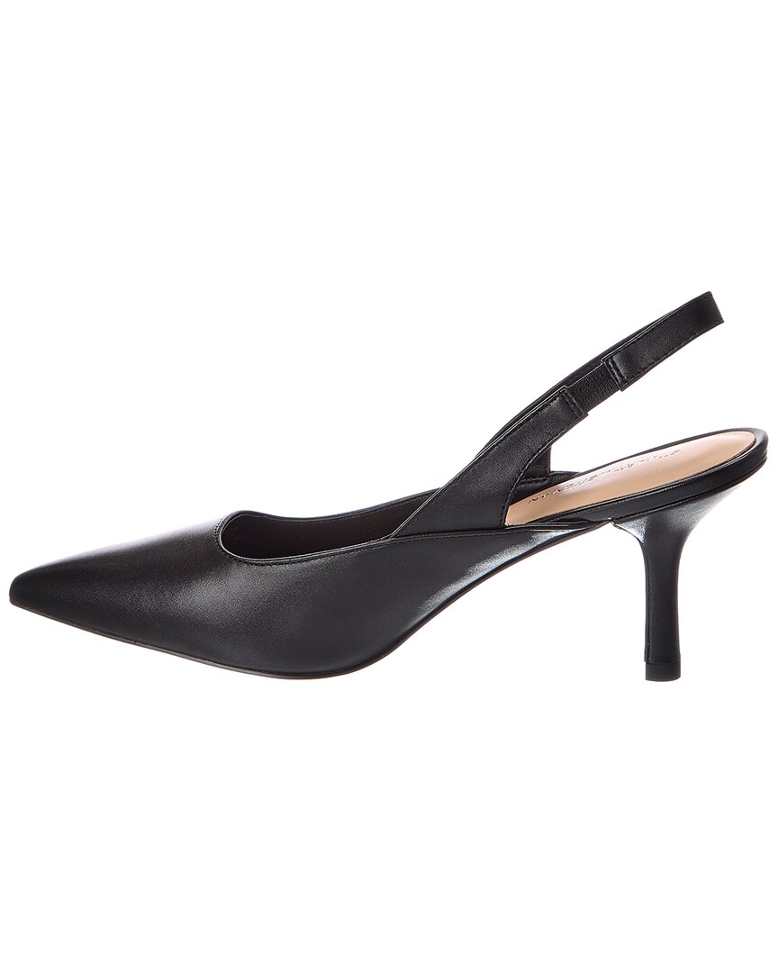Stuart Weitzman Zuri 75 Leather Slingback Pump
