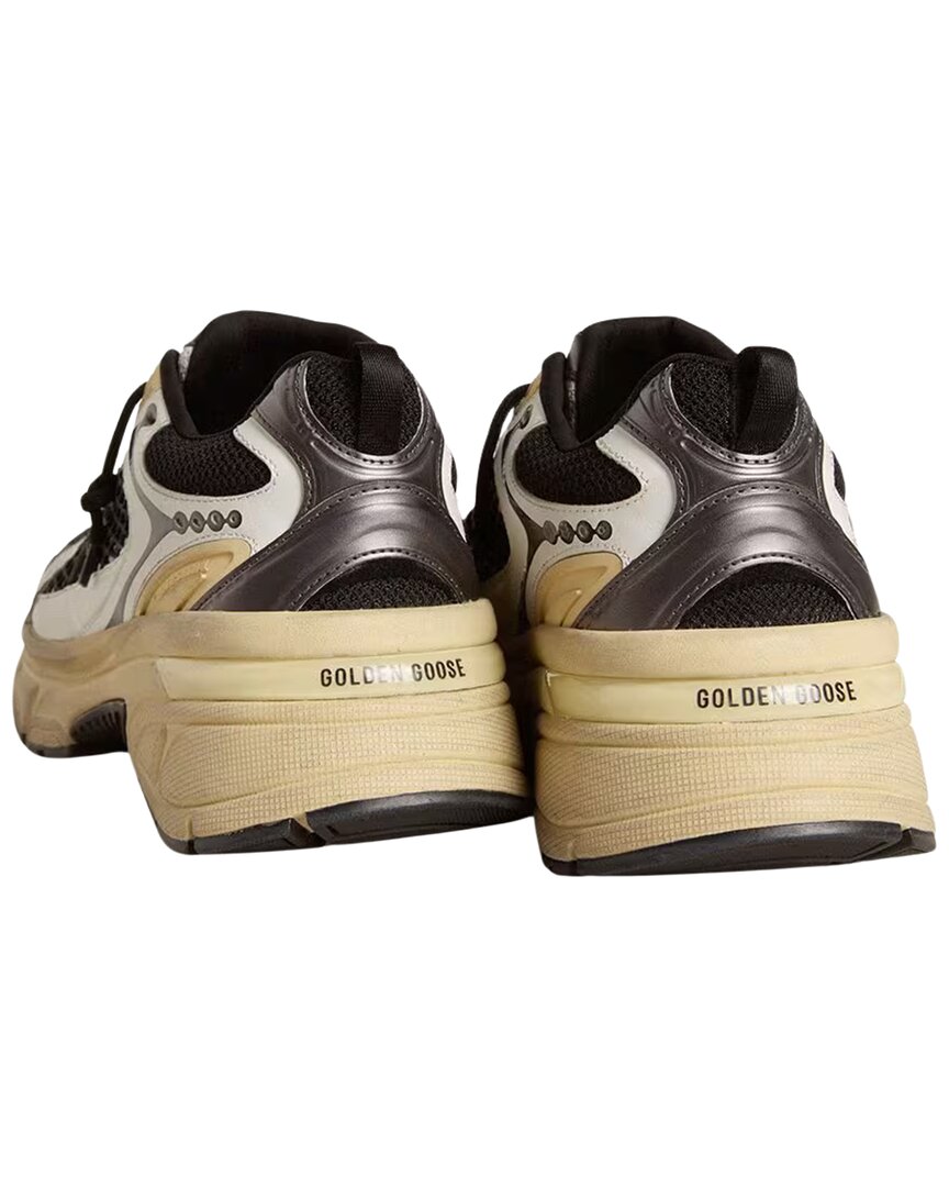 Golden Goose Lightstar Net Leather & Mesh Sneaker