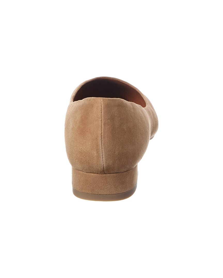 Aquatalia Penina Waterproof Suede Flat