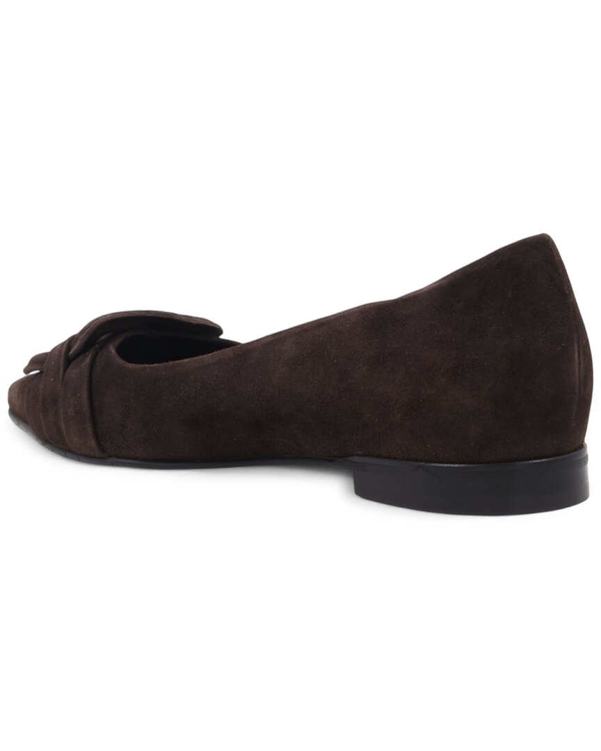 Aquatalia Jojo Waterproof Suede Flat