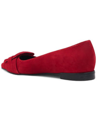 Aquatalia Jojo Waterproof Suede Flat