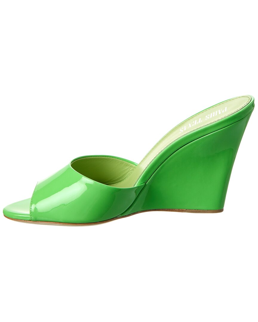 Paris Texas Wanda Patent Wedge Sandal