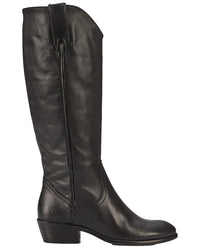 Frye Carson Pull On Leather Bootie 6 Black